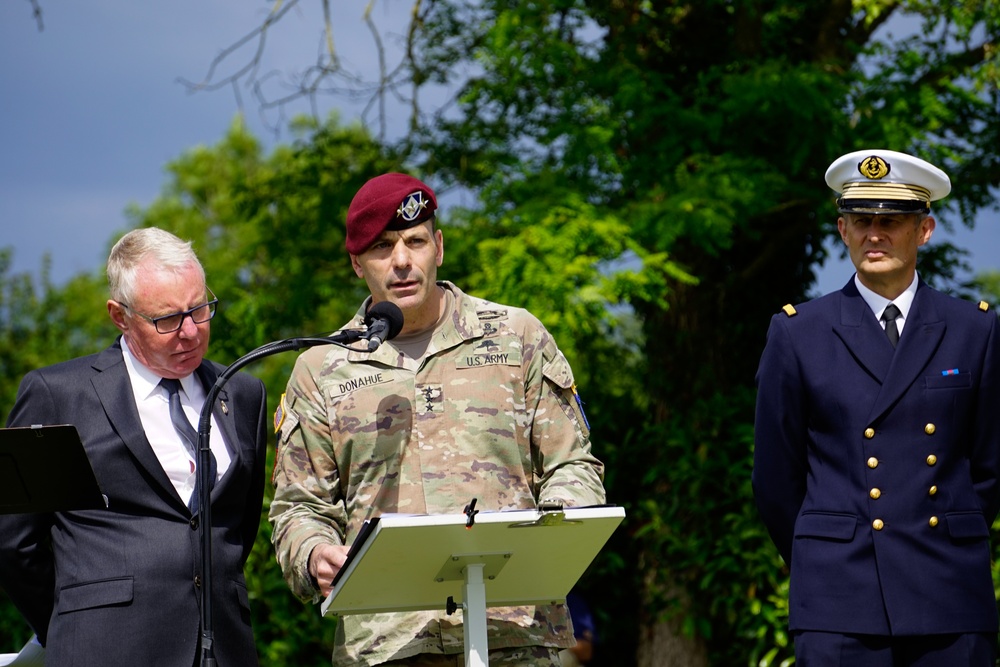 U.S. Forces, and their allies, commemorate D-Day