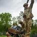 10th BEB negotiate obstacles at the Leaders Reaction Course