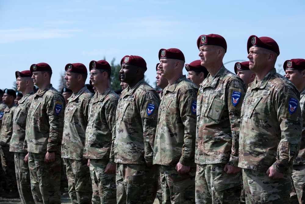 11th Airborne Division Activation Ceremony