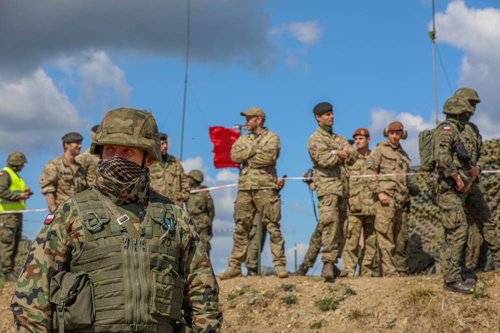 Multinational Forces Work Together During Final Live-Fire Exercise at DPTA, Poland