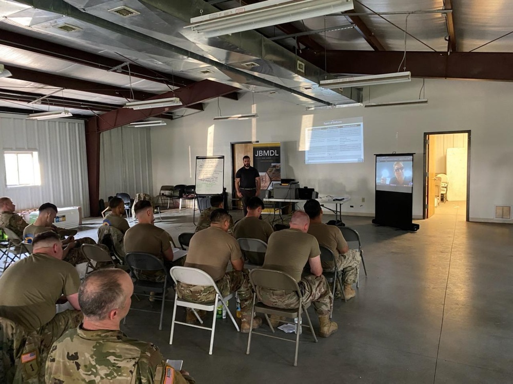 Fort Dix – D Co/ G Co 114th IN BN – Engagement Area Development