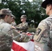 1st Battalion, 222d Aviation Regiment Soldiers Conduct Flag Detail!