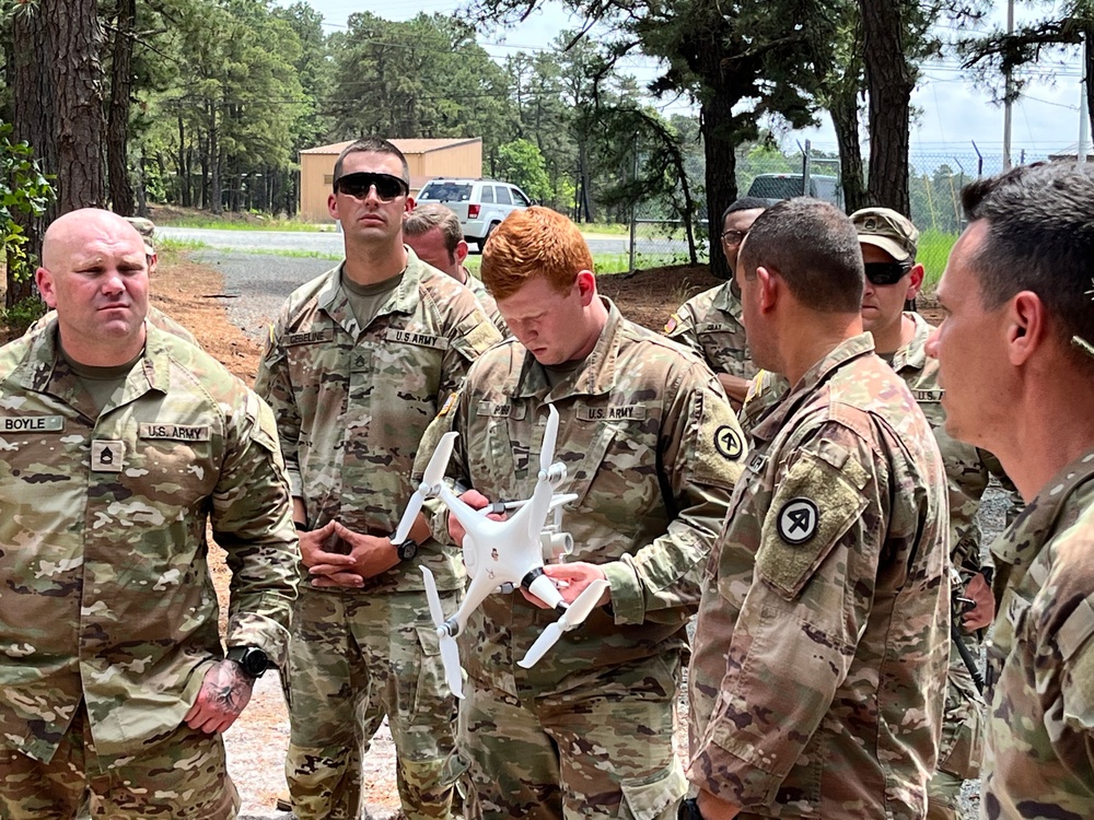 Fort Dix –  D Co 1-114th INF – sUAS Training - 4 JUNE 2022