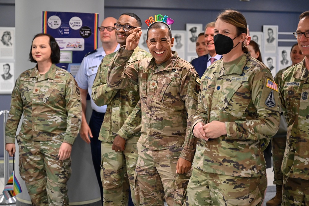 USecAF Jones, CSAF Brown, CSO Raymond host DAF Pride celebration