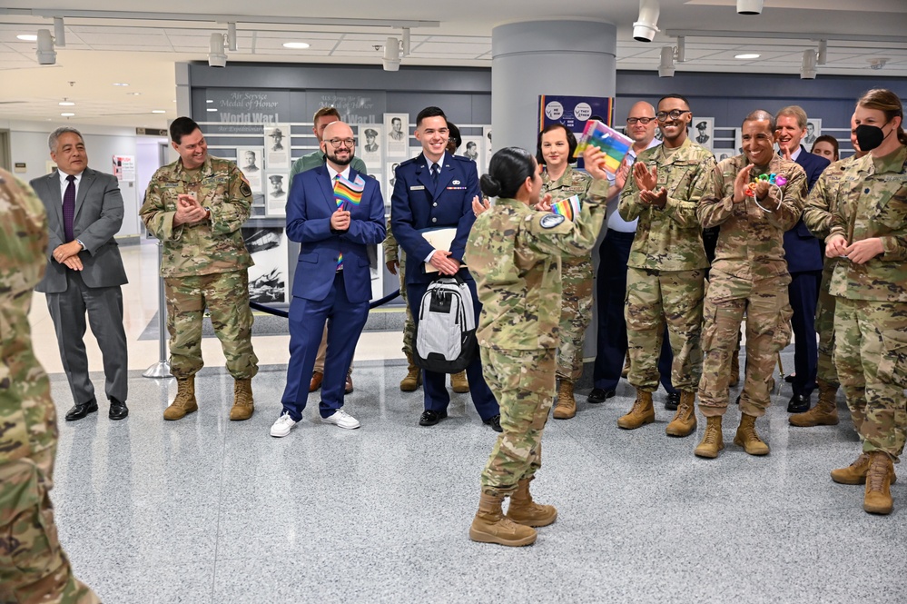 USecAF Jones, CSAF Brown, CSO Raymond host DAF Pride celebration