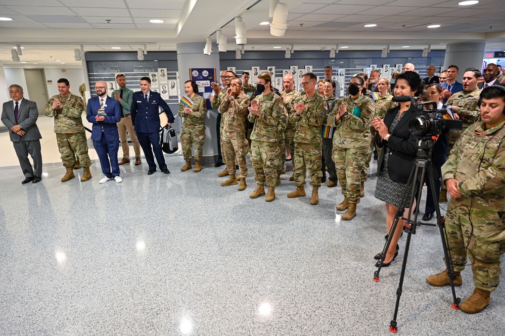 USecAF Jones, CSAF Brown, CSO Raymond host DAF Pride celebration