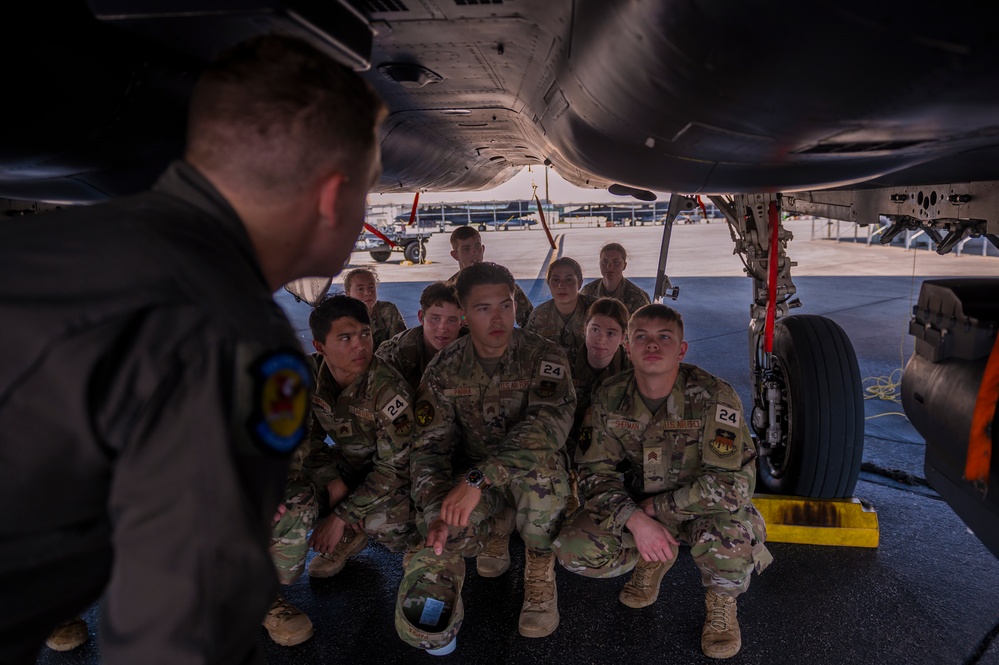 USAFA cadets tour SJAFB