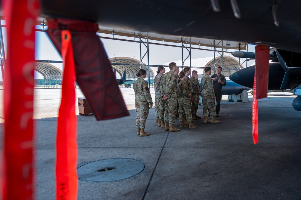 USAFA cadets tour SJAFB