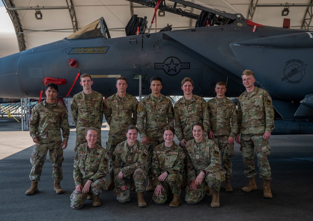 USAFA cadets tour SJAFB