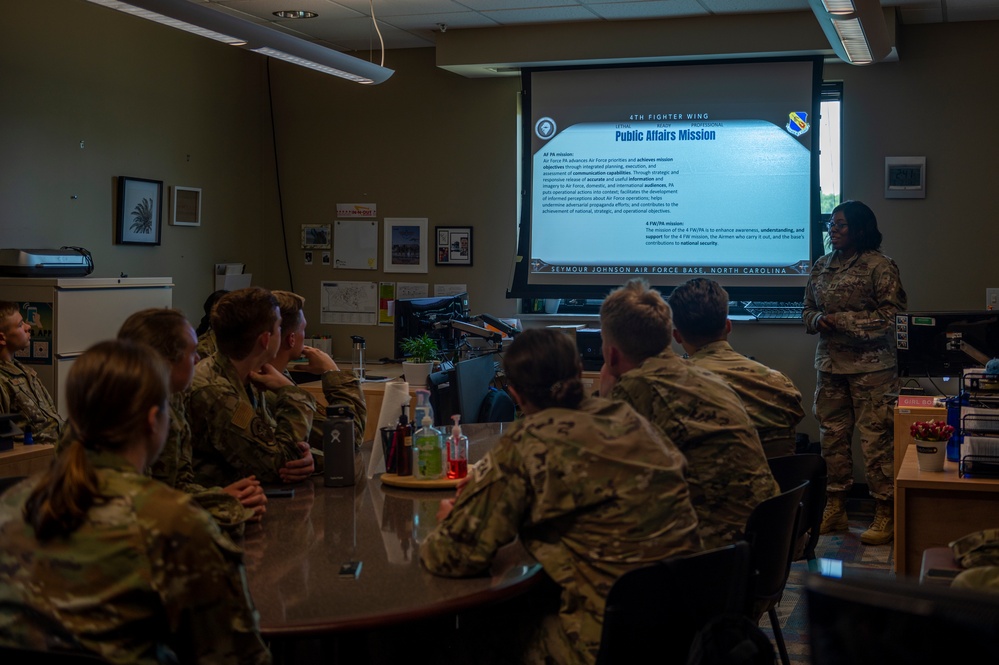 USAFA cadets tour SJAFB