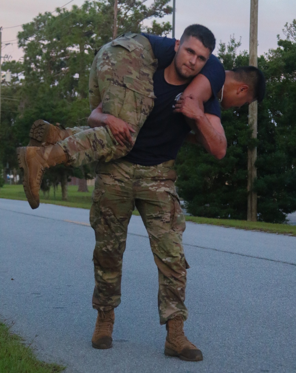 US Army 3rd Infantry Division Soldiers participate in Special Operations Recruiting fitness competition