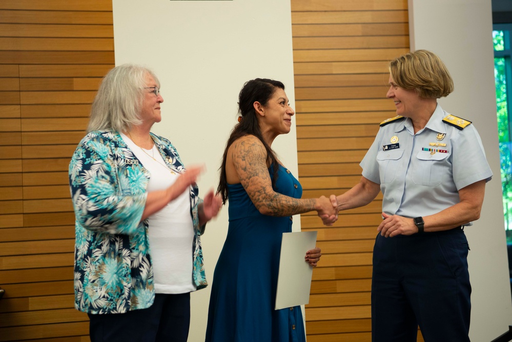 Coast Guard spouse receives 2021 Ombudsman of the Year award