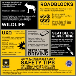 White Sands Missile Range Safety Tips