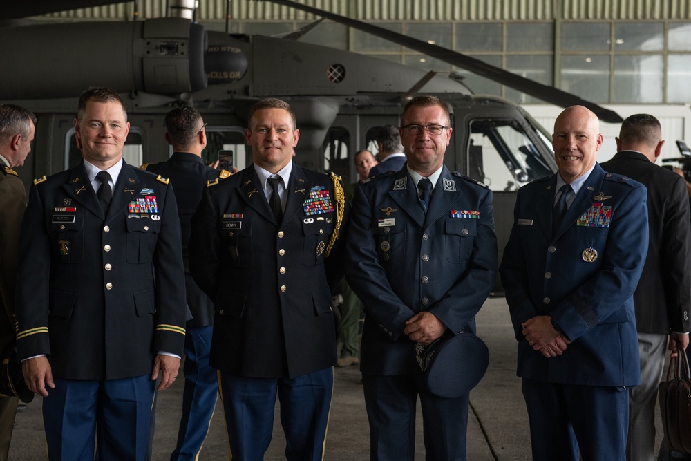 Minnesota Supports Croatian Partners During UH-60 Black Hawk Helicopter Donation Ceremony