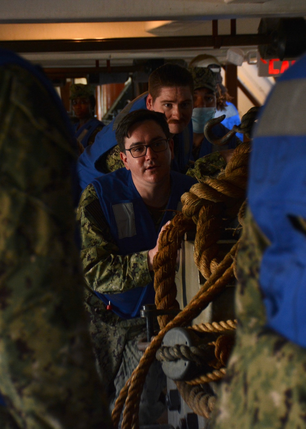 NRC Baltimore Sailors Move Historic Ship to New Berthing