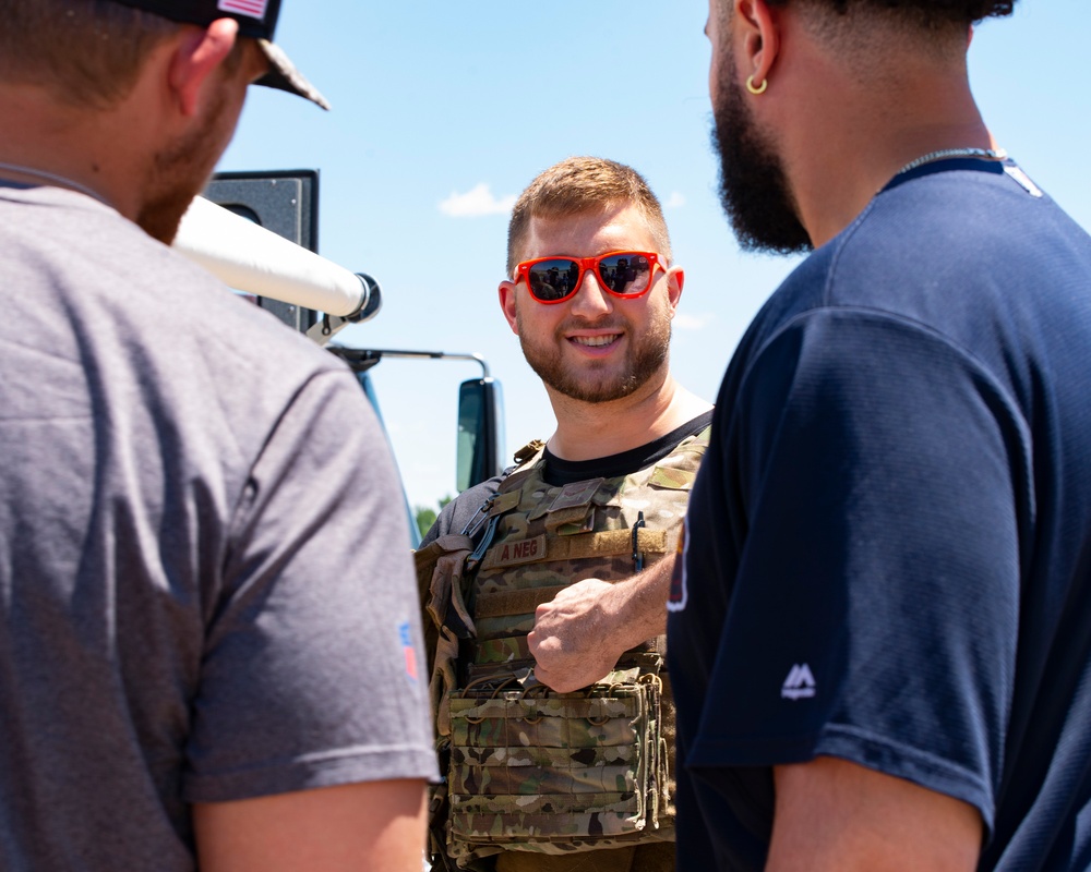 Cincinnati Bengals tour Wright-Patt