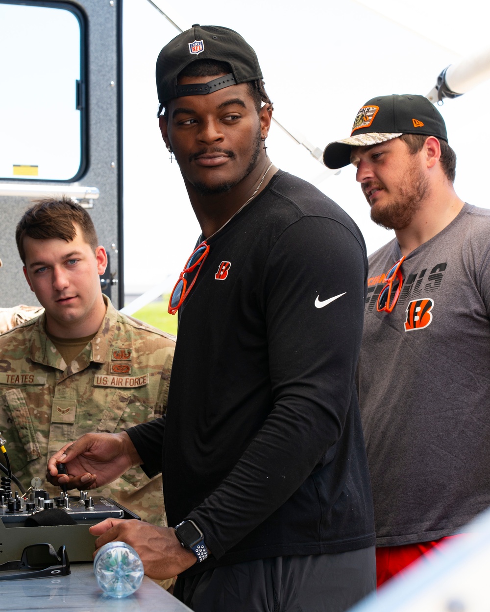Cincinnati Bengals tour Wright-Patt