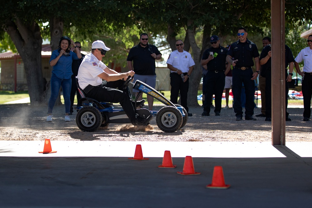 Corrosives and Cornhole: Bliss Garrison combines safety training, Org day