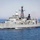 USS Arlington and German frigate train on close proximity maneuverability