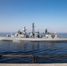 USS Arlington and German frigate train on close proximity maneuverability