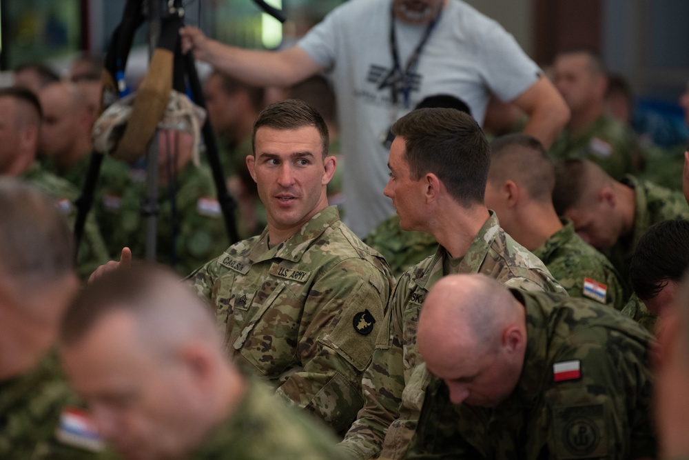 Minnesotans Compete at Croatian Best Soldier Competition