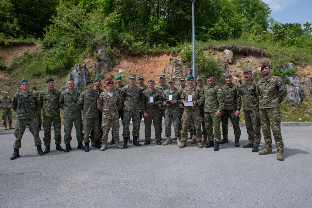 Minnesotans Compete at Croatian Best Soldier Competition