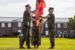 2nd Marine Logistics Group Change of Command Ceremony