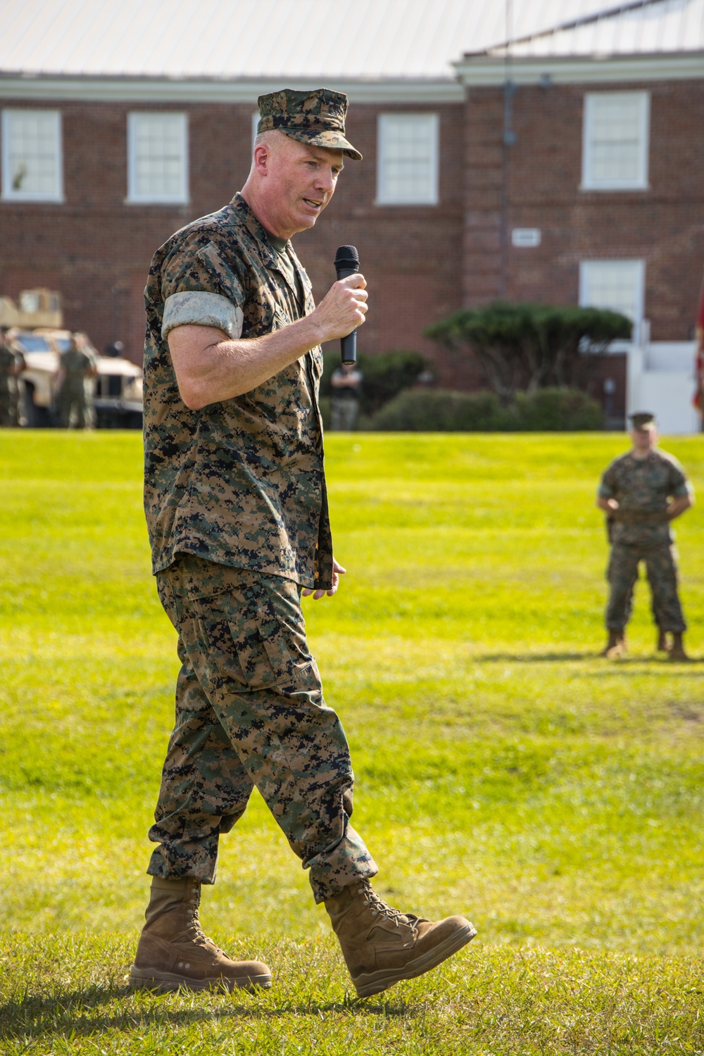 2nd Marine Logistics Group Change of Command Ceremony