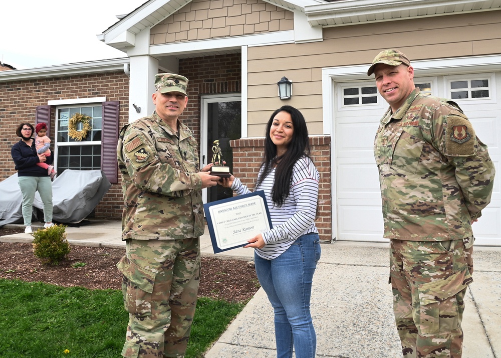 Leaders recognize Hanscom’s FCC provider of the year