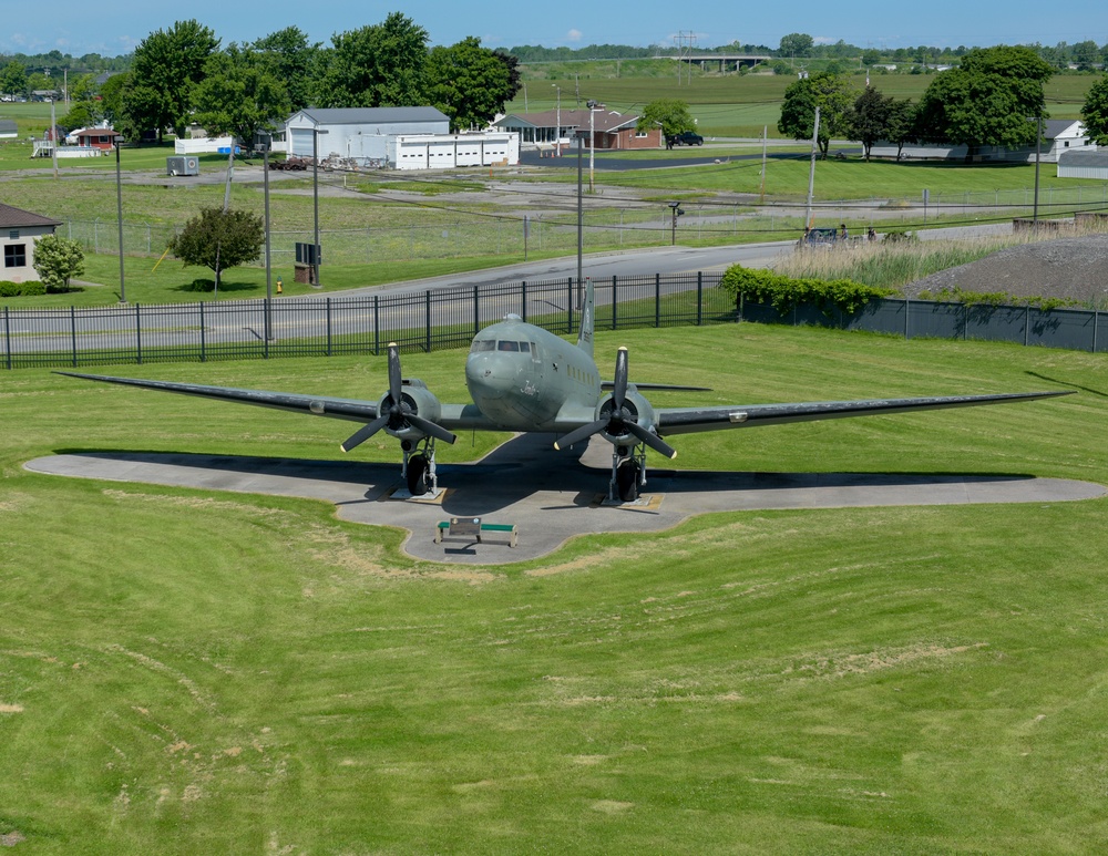C-47 on display at Niagara Falls Air Reserve Station