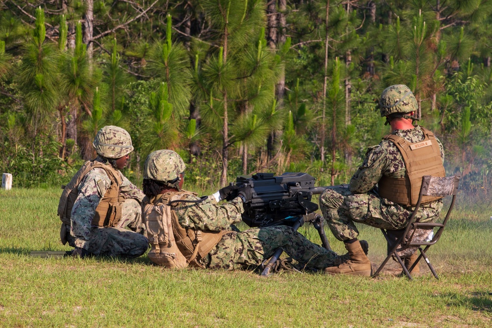 Seabees Drill with the MK-19
