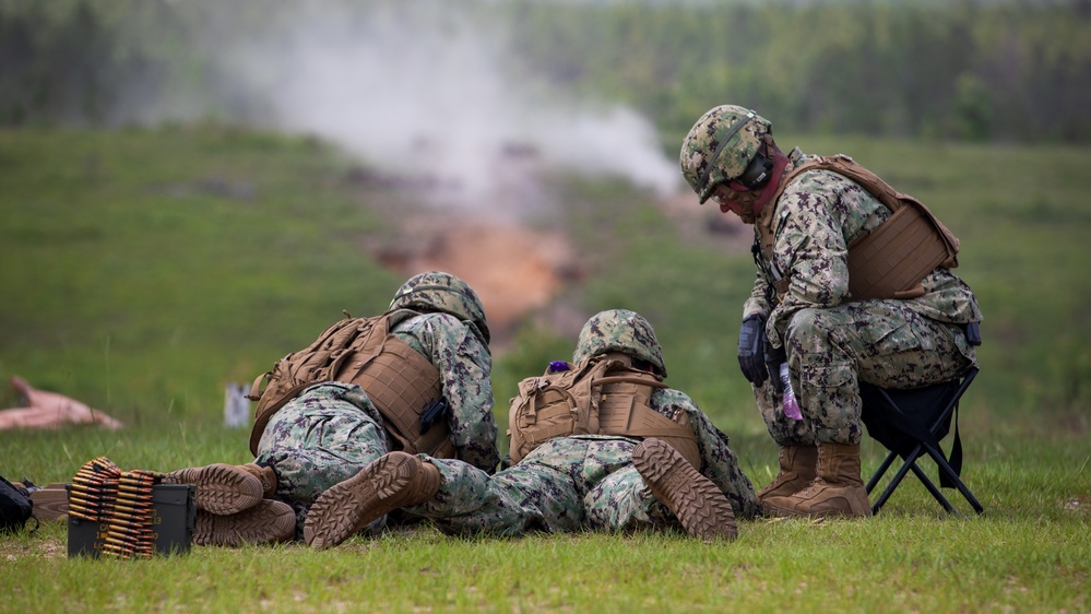 Seabees Train with the M240B