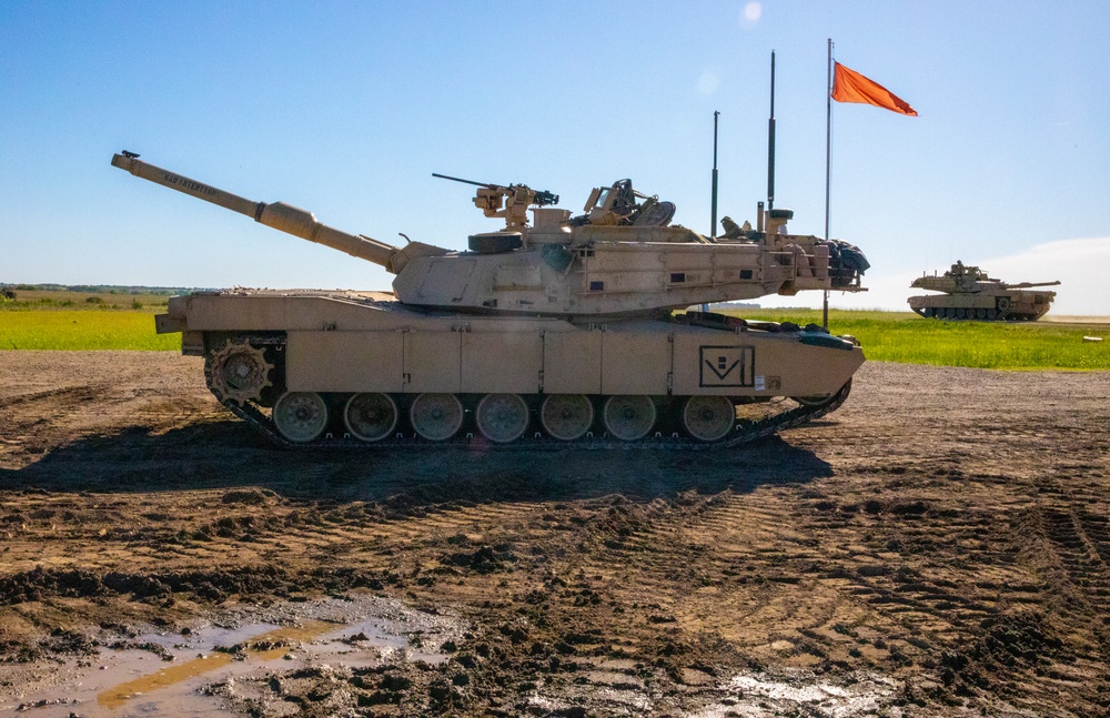 1-63 “Dragons” Qualify at Fort Riley M1 Abrams Range