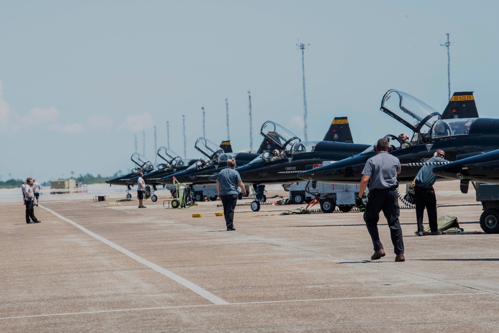 T-38 Talons take flight at Tyndall