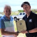 2022 Peggy B. Craig Lifetime Service Award given to Mike Guthrie, Supervisory Engineering Technician for ROICC Florence Cherry Point