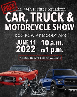 74th FS to host car show