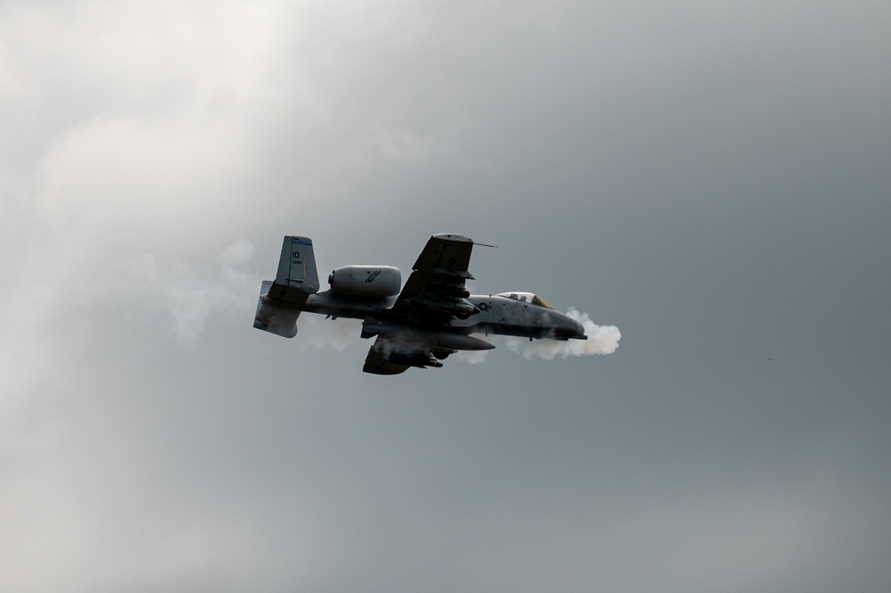 A-10's Live Fire at Grayling Air Gunnery Range