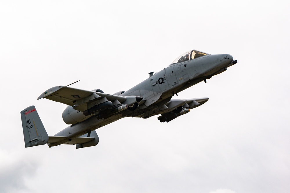 A-10's Live Fire at Grayling Air Gunnery Range