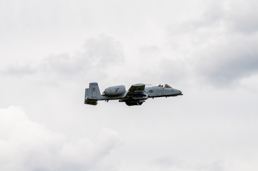 A-10's Live Fire at Grayling Air Gunnery Range