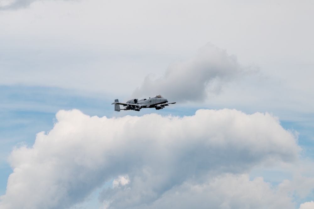 A-10's Live Fire at Grayling Air Gunnery Range