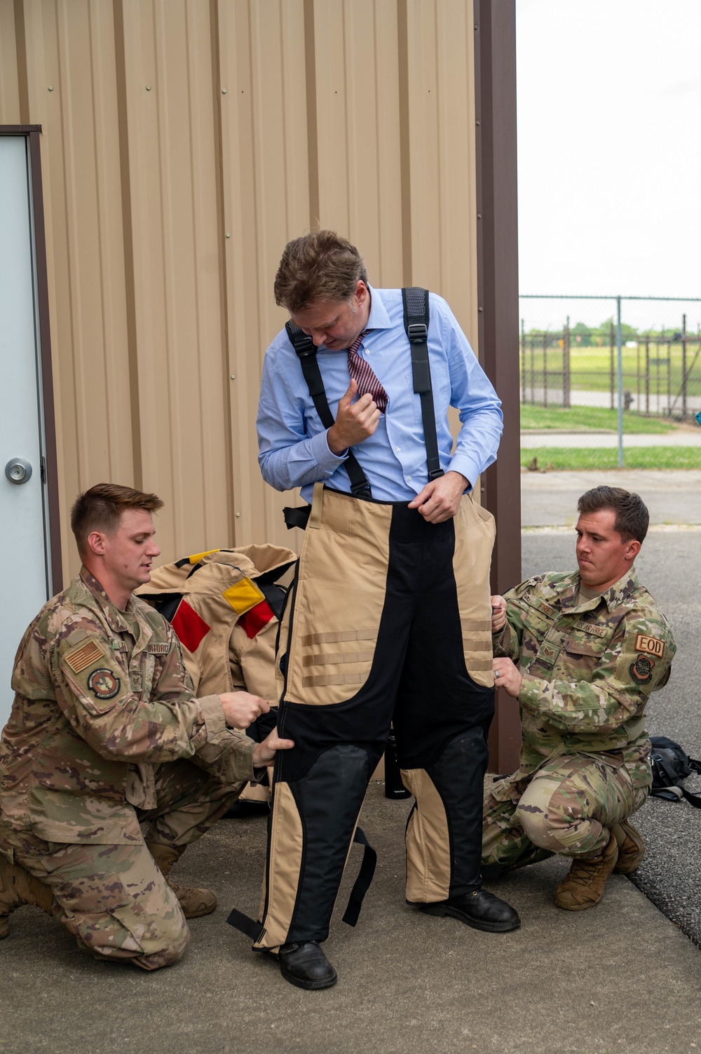 Fox 2 News visits Scott Air Force Base