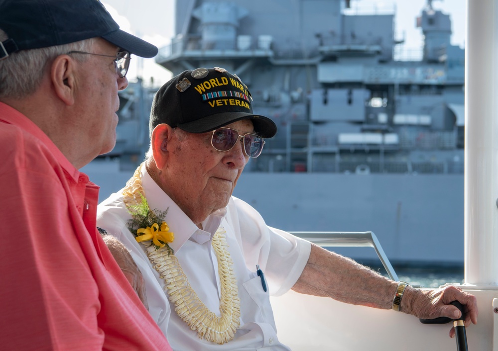 Battle of Midway Veterans Return to Pearl Harbor