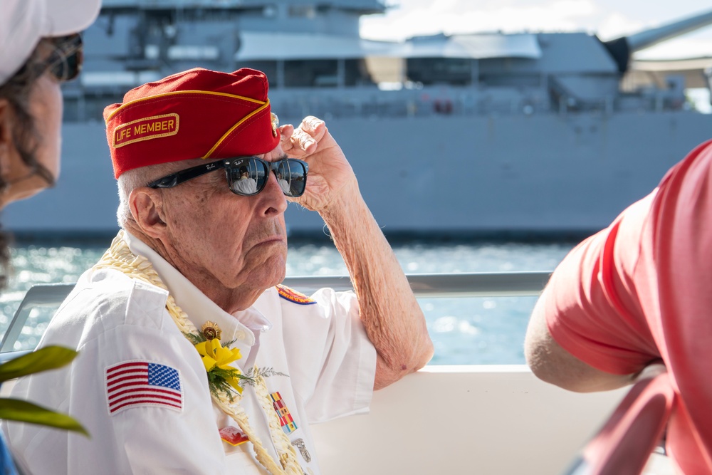 Battle of Midway Veterans Return to Pearl Harbor