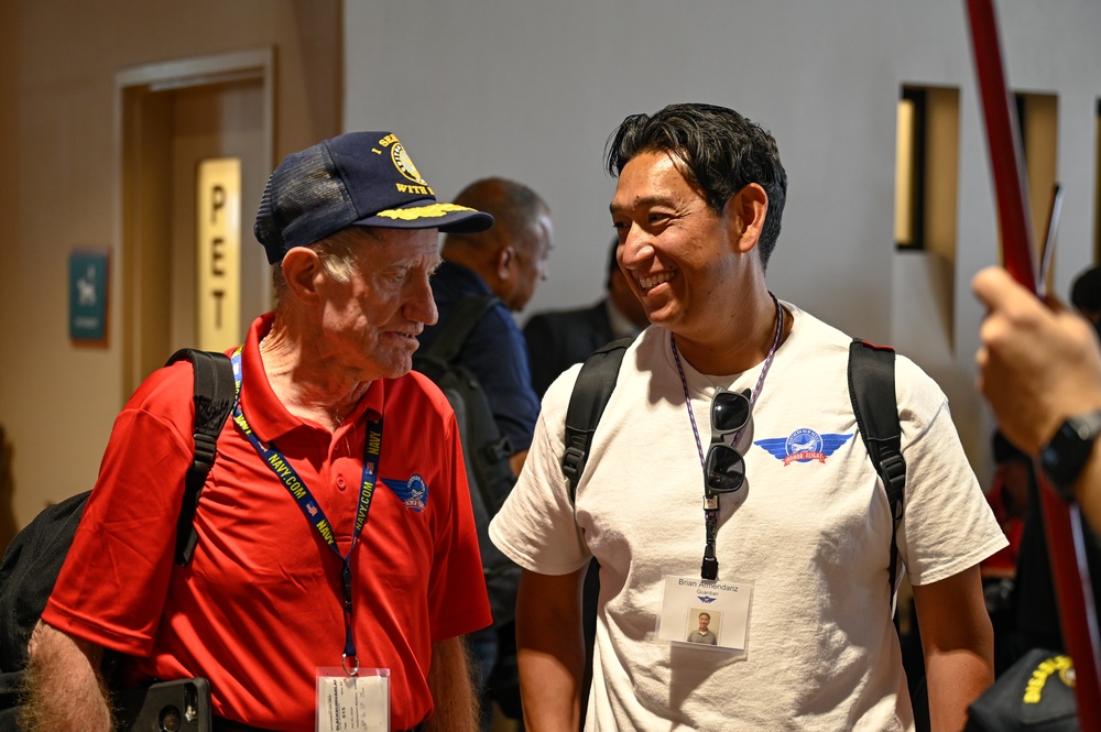 Kirtland welcomes back Honor Flight members