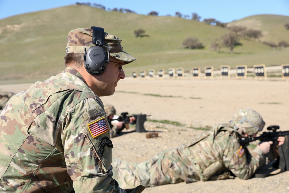 79th IBCT trains for marksmanship on Camp Roberts