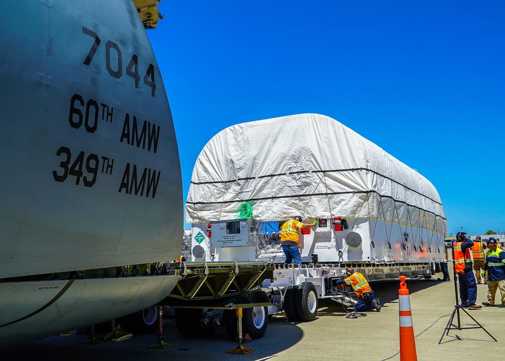 SBIRS GEO-6 transported on C-5M Super Galaxy