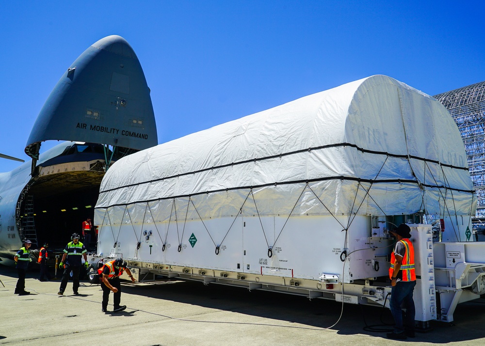 SBIRS GEO-6 transported on C-5M Super Galaxy