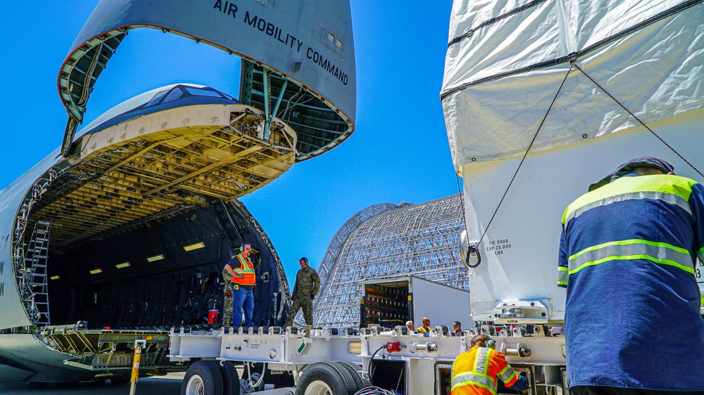 SBIRS GEO-6 transported on C-5M Super Galaxy