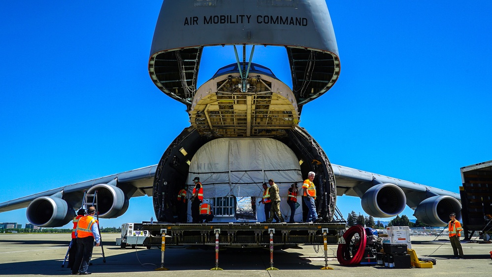 SBIRS GEO-6 transported on C-5M Super Galaxy