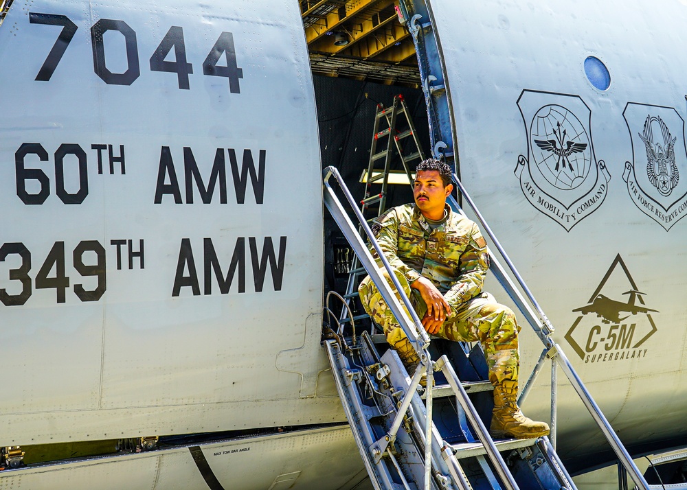 SBIRS GEO-6 transported on C-5M Super Galaxy